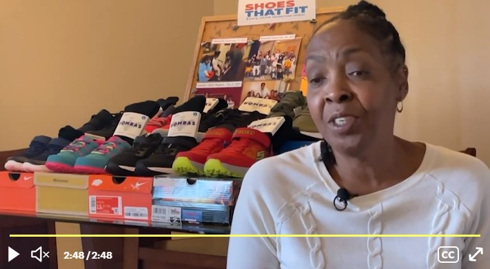 Bridgeport Woman Helps Kids Get Shoes