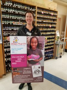 Clark's employee shows of Shoes That Fit poster