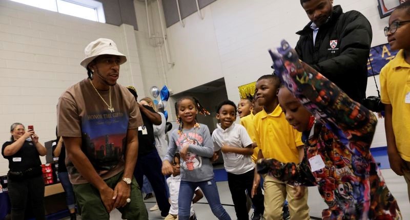 Mercedes-Benz Gives Shoes to 530 Kids at Shoe Party with Special Guest Ludacris
