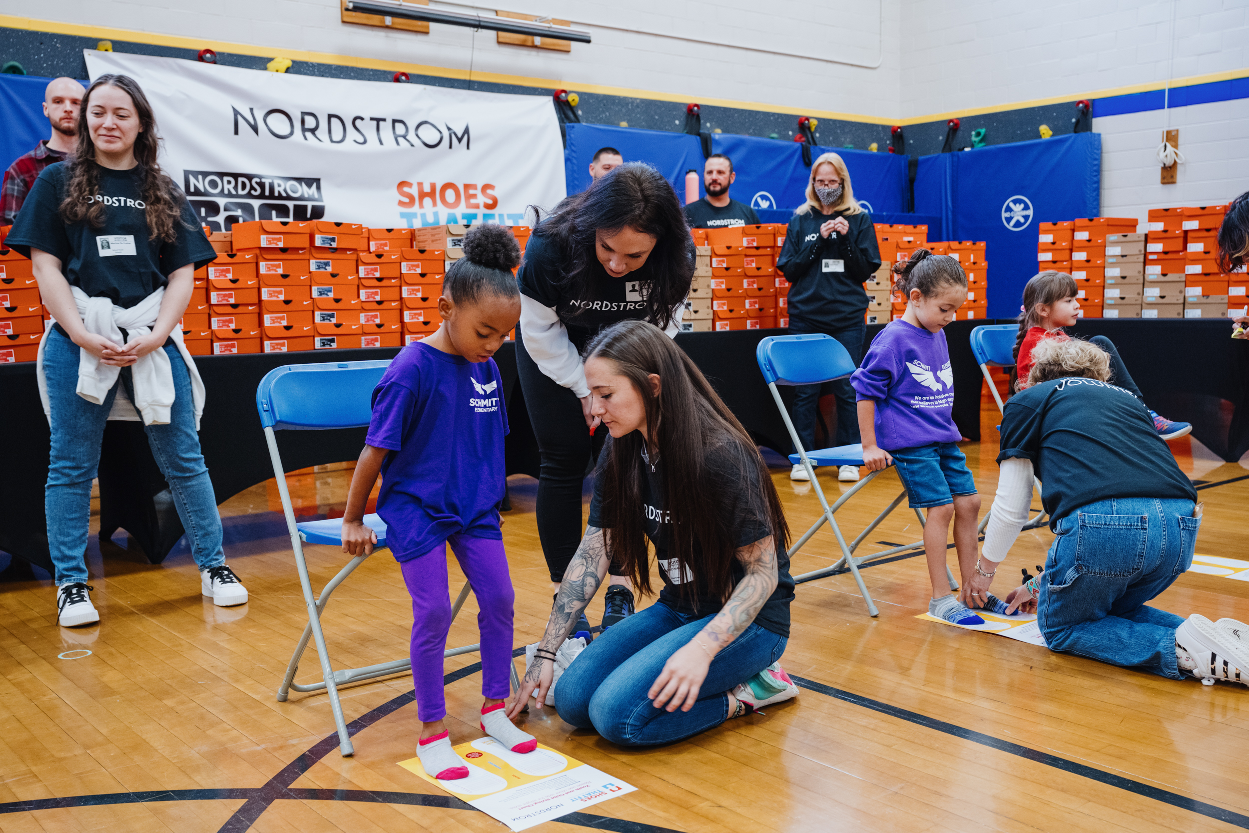 Annual Nordstrom Campaign Raises More Than $1 Million for New Shoes!