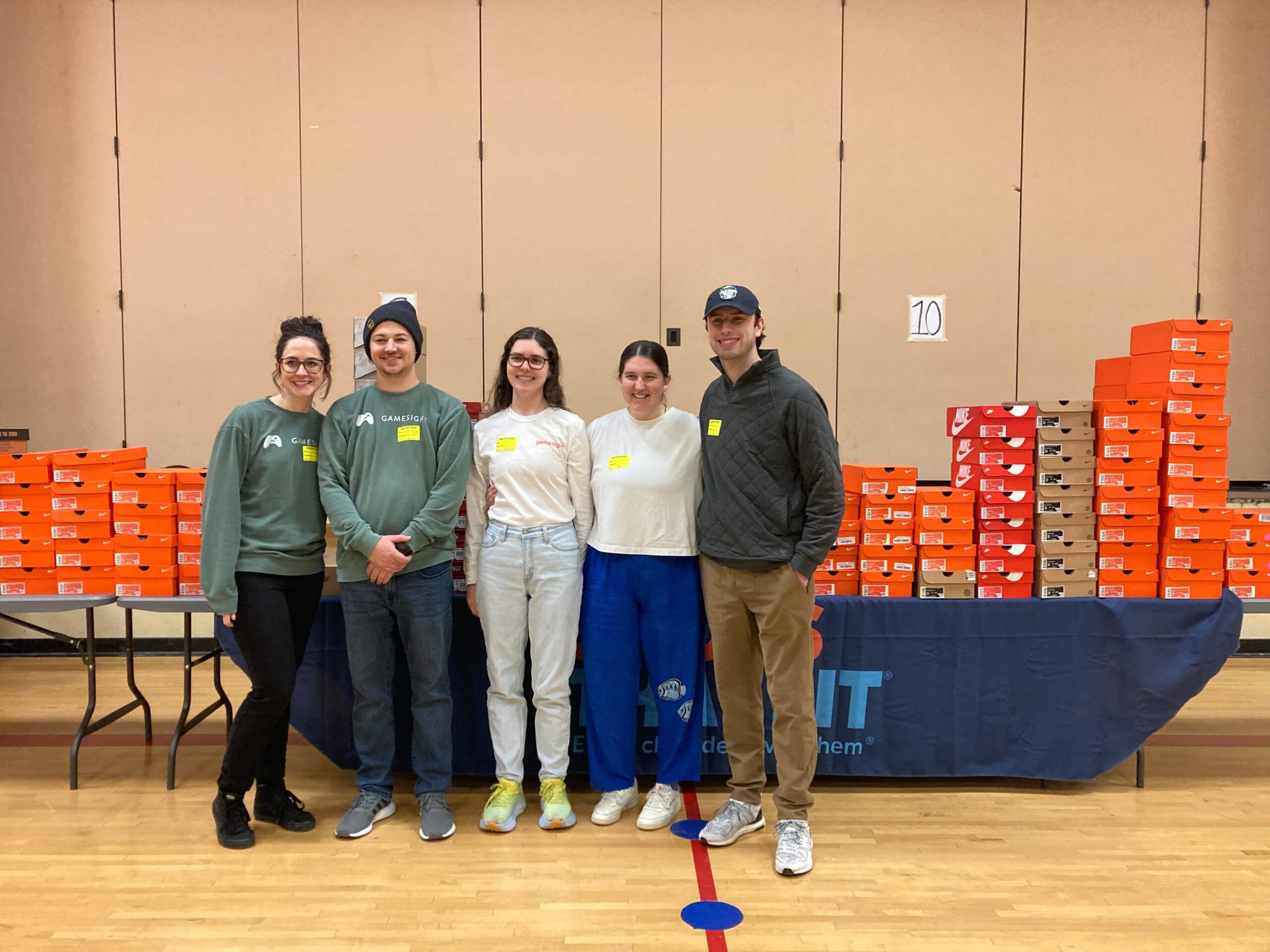 Gamesight Brings New Shoes to 153 Seattle Kids