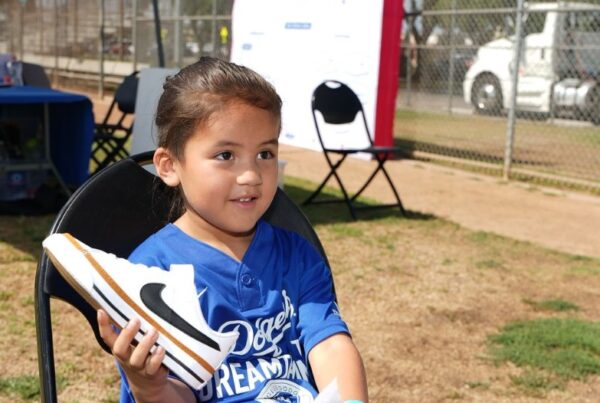 New Nikes for kids at two Dodgers Days